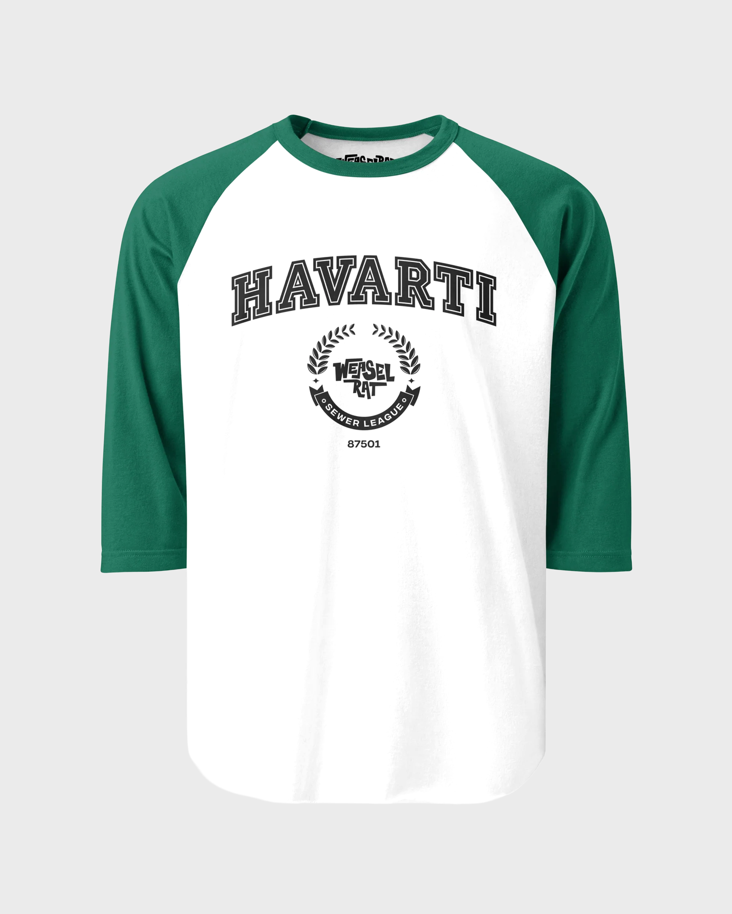 Havarti College 3/4 Sleeve Raglan → More Colors...