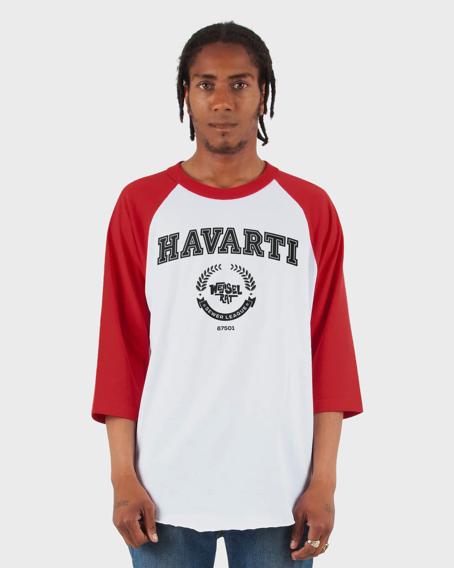 Havarti College 3/4 Sleeve Raglan → More Colors...