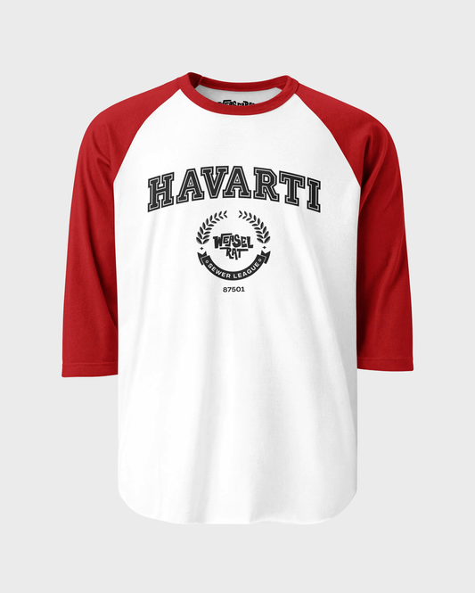 Havarti College 3/4 Sleeve Raglan → More Colors...