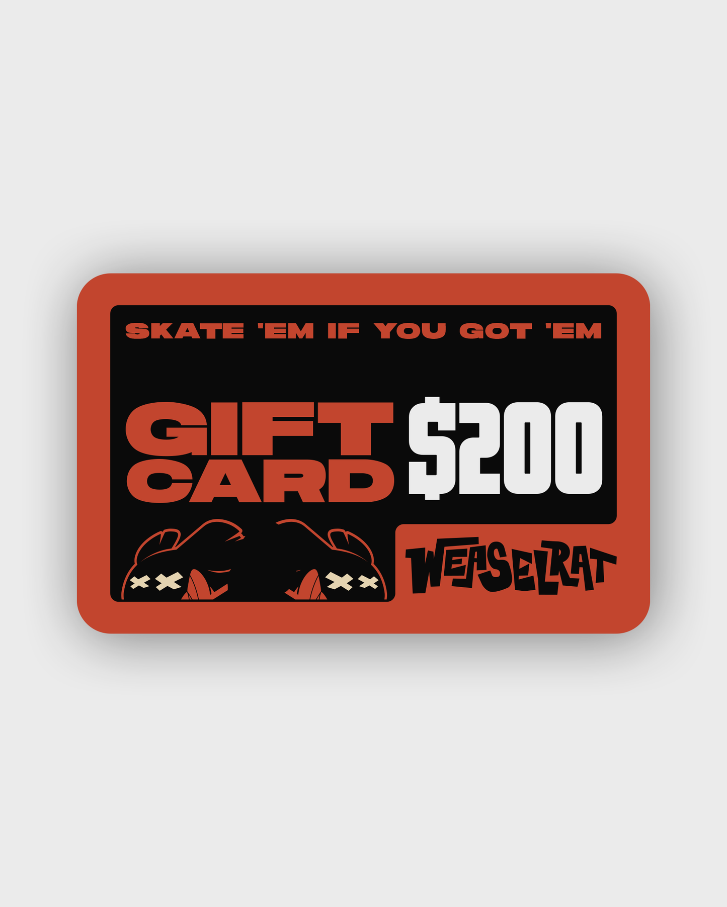 Weaselrat Gift Card