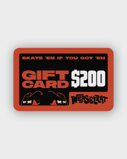 Weaselrat Gift Card