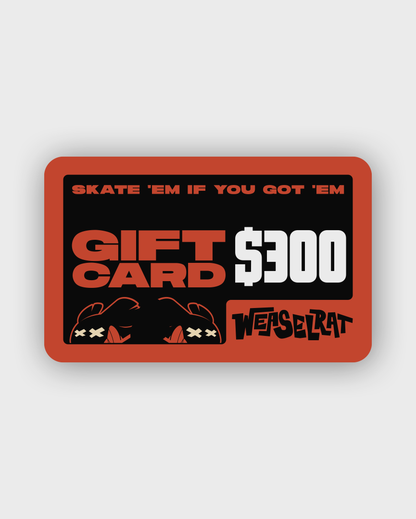 Weaselrat Gift Card